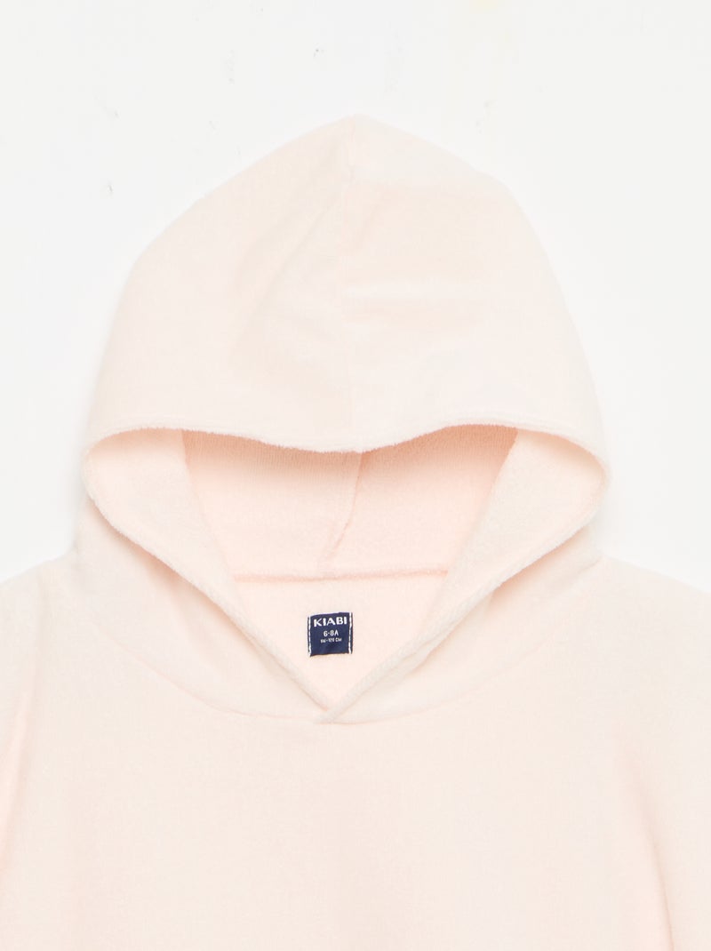 Poncho de banho Rosa - Kiabi