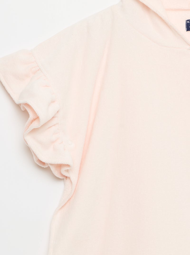 Poncho de banho Rosa - Kiabi