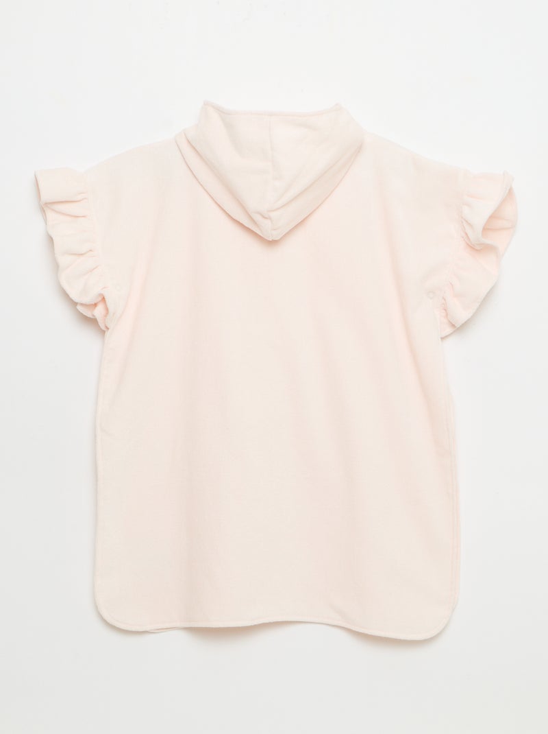 Poncho de banho Rosa - Kiabi