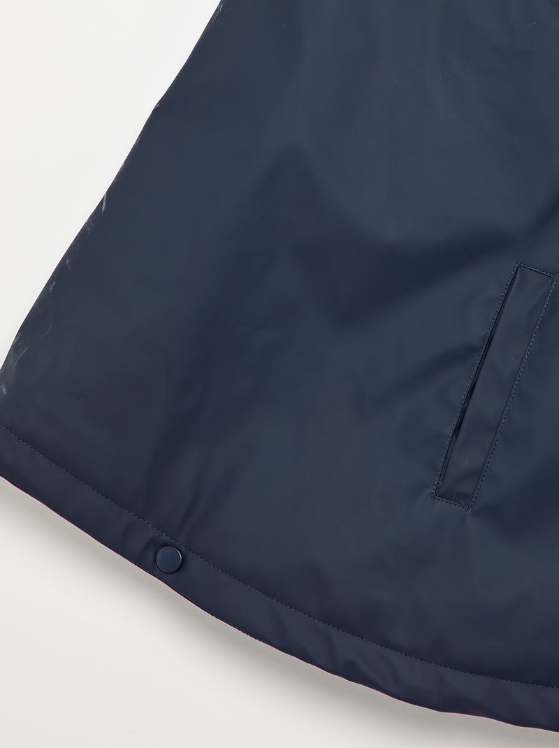 Poncho de chuva - coleção fácil de vestir Azul - Kiabi