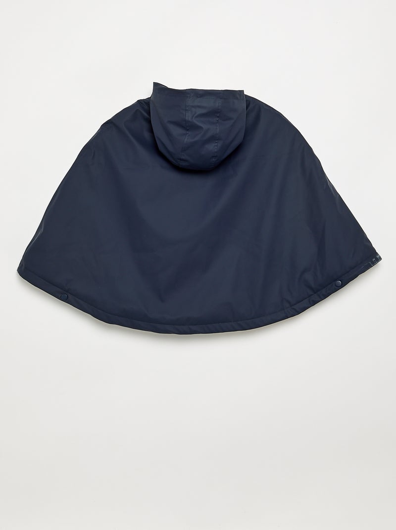 Poncho de chuva - coleção fácil de vestir Azul - Kiabi