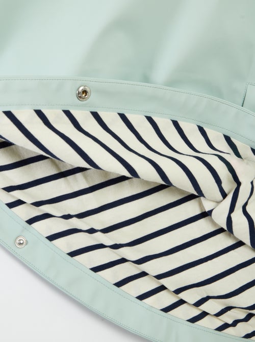 Poncho em tecido de borracha com capuz - So Easy - Kiabi