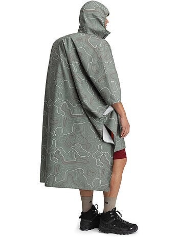 Poncho impermeável de caminhada para a chuva
