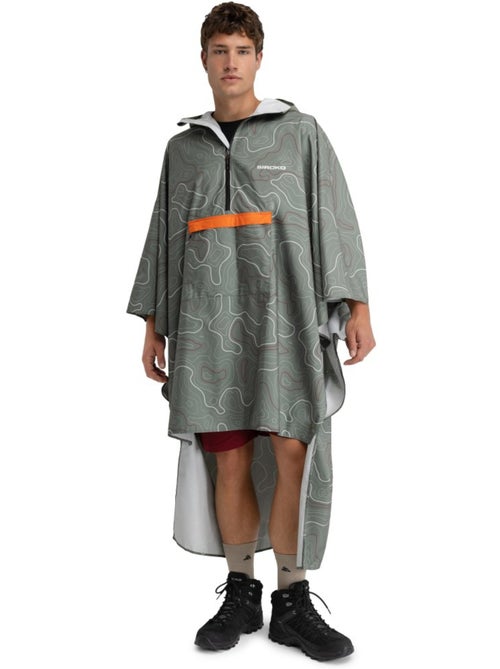 Poncho impermeável de caminhada para a chuva - Kiabi