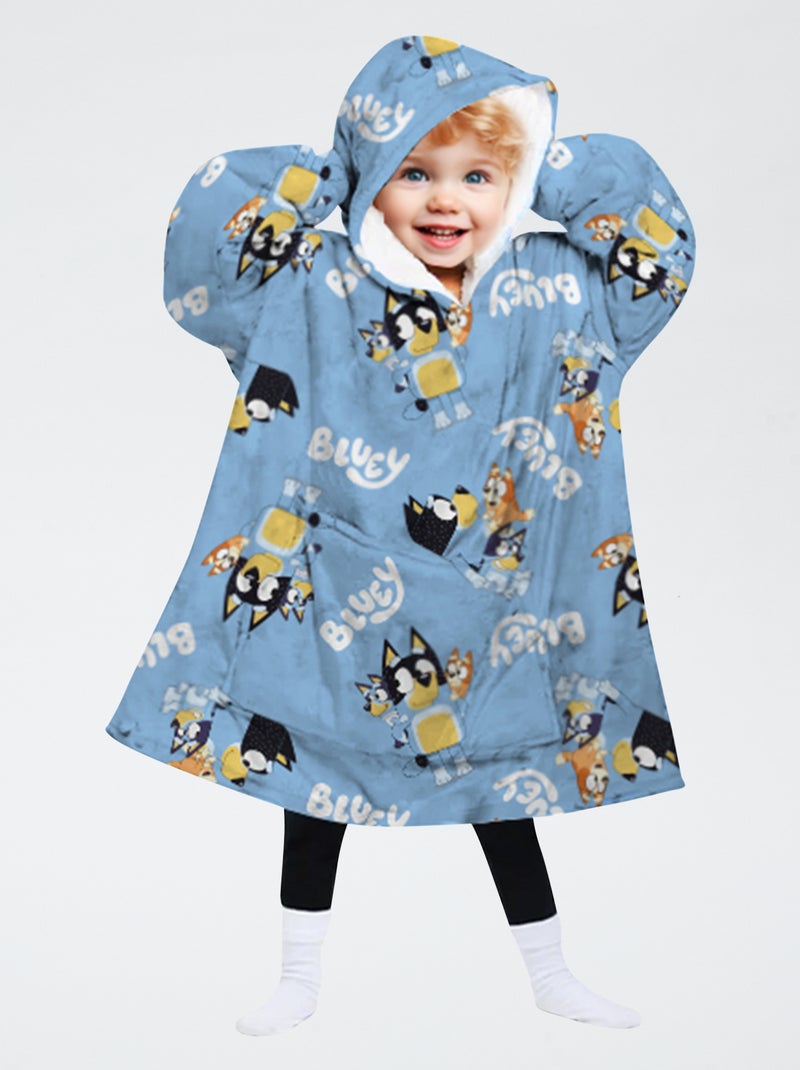 Poncho manta 'Bluey' Azul - Kiabi