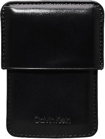 Porta-Cartões Masculino Calvin Klein Jeans Glow Hardcase Preto