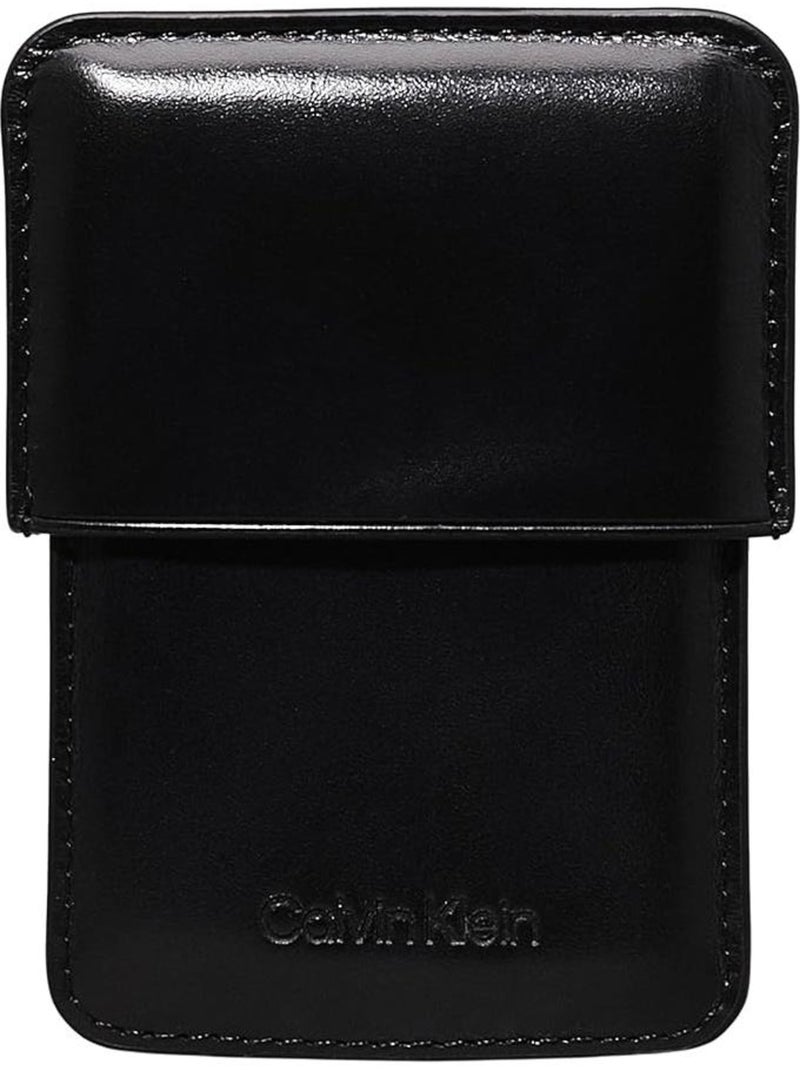 Porta-Cartões Masculino Calvin Klein Jeans Glow Hardcase Preto Preto - Kiabi
