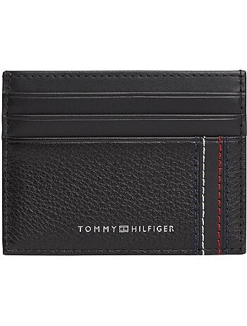 Porta-cartões masculino tommy hilfiger th central marine