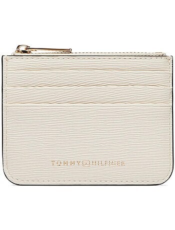 Porta-cartões modern tommy hilfiger para mulher em cru