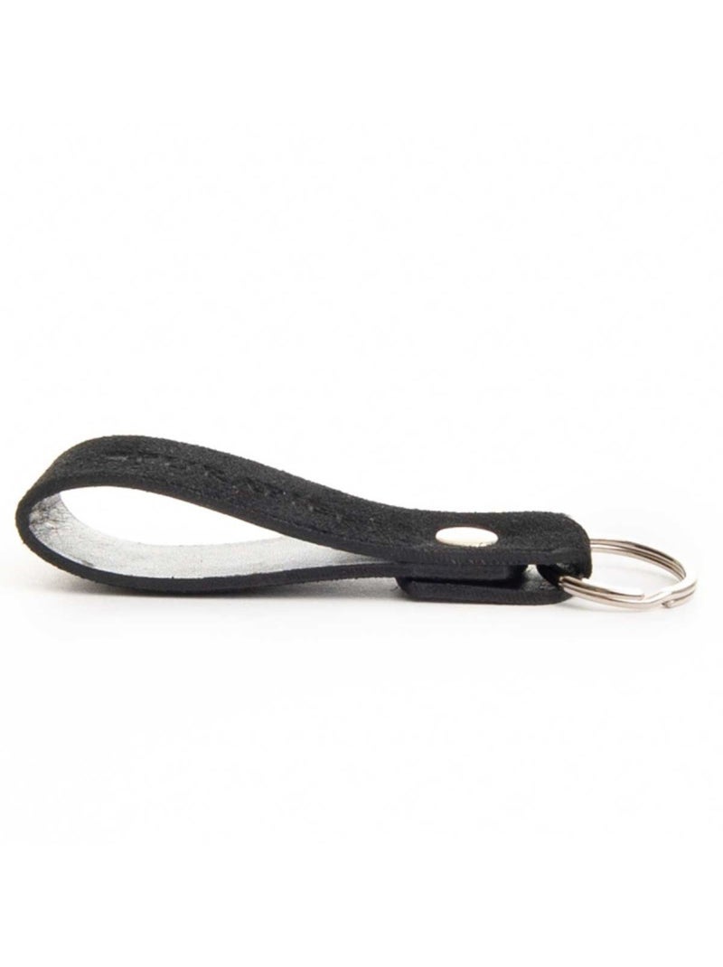 Porta-chaves Couro Natural Purapiel Preto - Kiabi