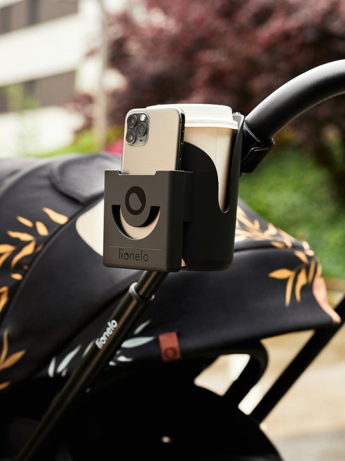 Porta-copos e porta-telemóvel para carrinho - LIONELO Ove - 360° - Montagem fácil sem ferramentas - Kiabi Porta-copos e porta-telemóvel para carrinho - LIONELO Ove - 360° - Montagem fácil sem ferramentas - Kiabi
