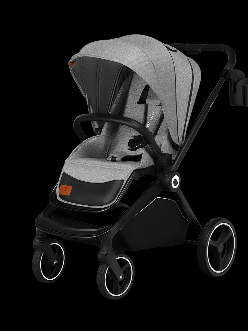 Porta-copos e porta-telemóvel para carrinho - LIONELO Ove - 360° - Montagem fácil sem ferramentas Preto - Kiabi