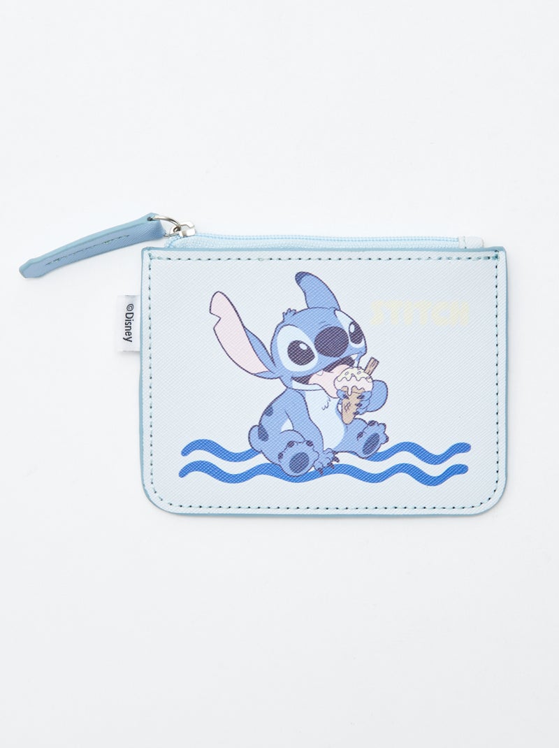Porta-moedas 'Stitch' 'Disney' AZUL - Kiabi