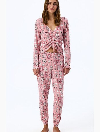 Postcard pointel calça de pijama penti
