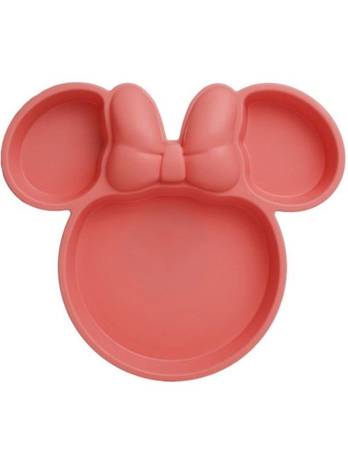 Prato compartimentado minnie mouse silhueta thermobaby sem bpa - Kiabi Prato compartimentado minnie mouse silhueta thermobaby sem bpa - Kiabi