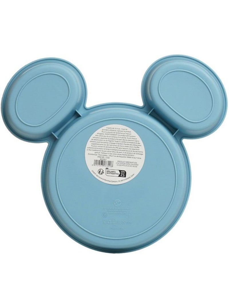 Prato infantil compartimentado mickey thermobaby em pp livre de bpa Azul - Kiabi