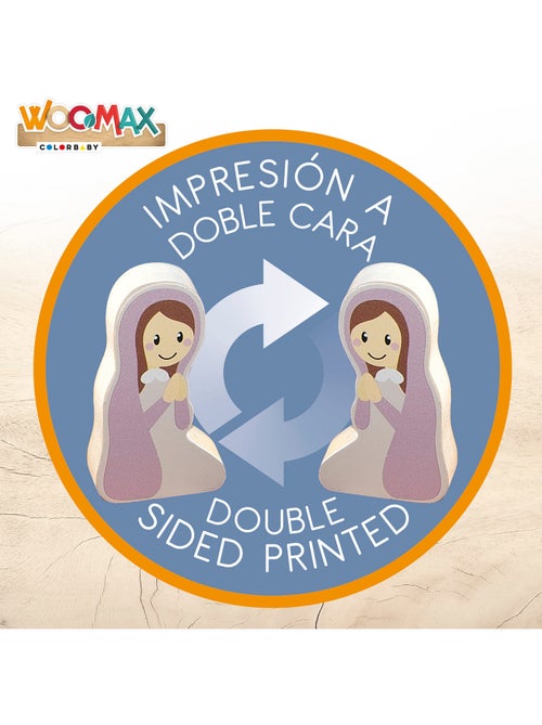 Presépio de madeira, 14 peças WOOMAX - Kiabi