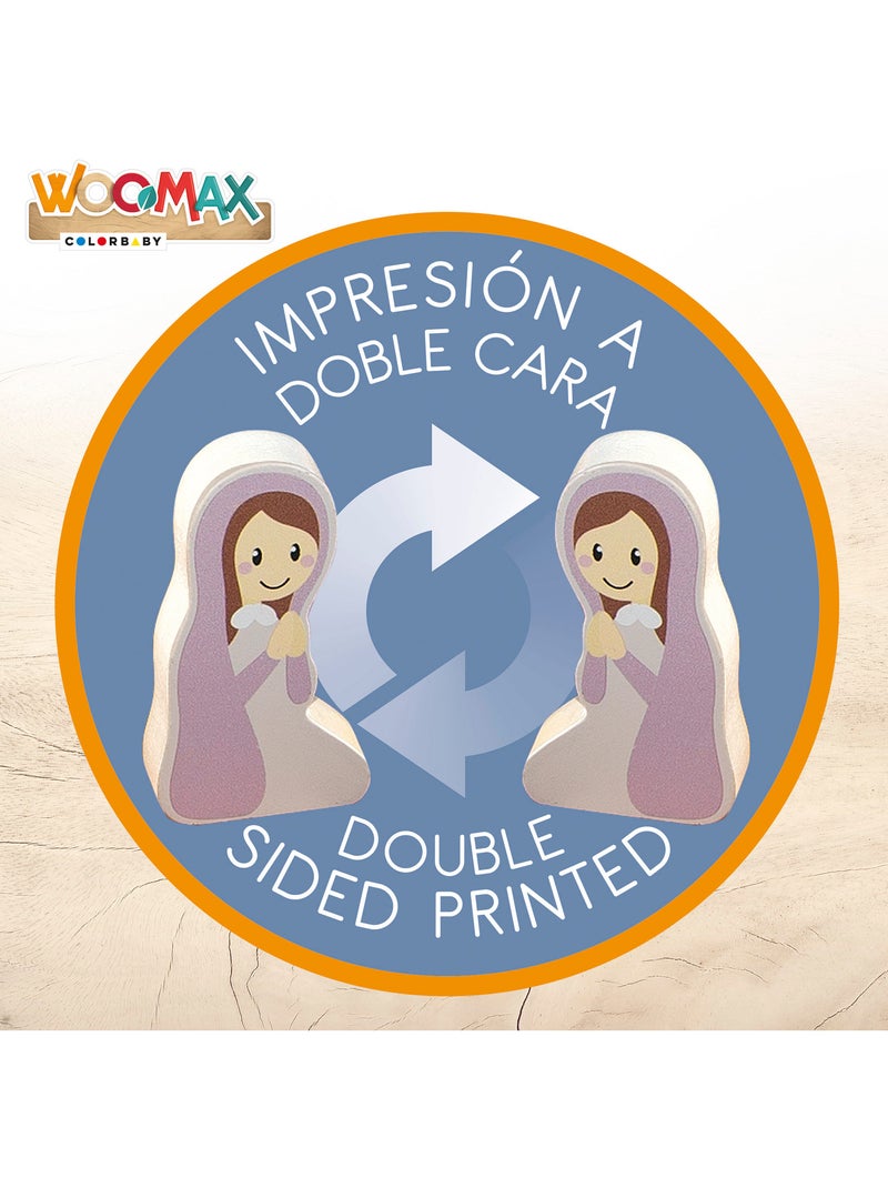 Presépio de madeira, 14 peças WOOMAX N/D - Kiabi