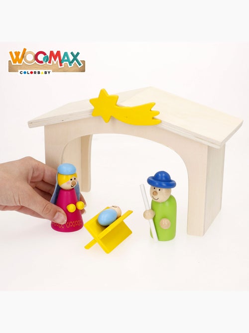 Presépio em madeira 11 peças WOOMAX - Kiabi