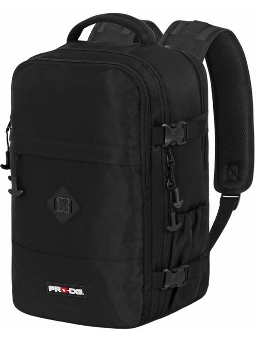 PRO-DG Black Mochila Mercury 2.0 Viagem Cabine Avião 40x20x25cm, Preta - Kiabi PRO-DG Black Mochila Mercury 2.0 Viagem Cabine Avião 40x20x25cm, Preta - Kiabi
