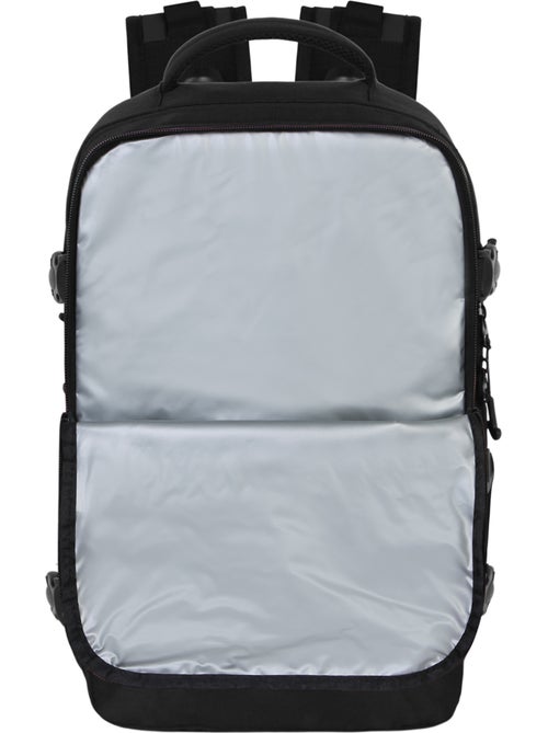 PRO-DG Black Mochila Mercury 2.0 Viagem Cabine Avião 40x20x25cm, Preta - Kiabi PRO-DG Black Mochila Mercury 2.0 Viagem Cabine Avião 40x20x25cm, Preta - Kiabi