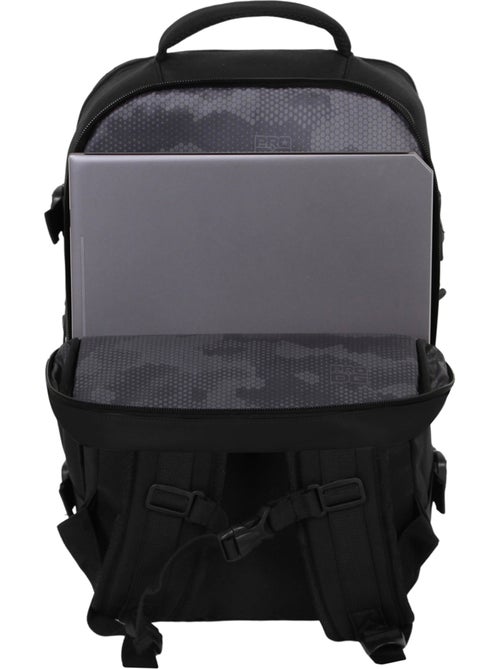 PRO-DG Black Mochila Mercury 2.0 Viagem Cabine Avião 40x20x25cm, Preta - Kiabi PRO-DG Black Mochila Mercury 2.0 Viagem Cabine Avião 40x20x25cm, Preta - Kiabi