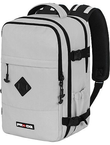 PRO-DG Grey Mochila Mercury 2.0 Viagem Cabine Avião 40x20x25cm, Cinza
