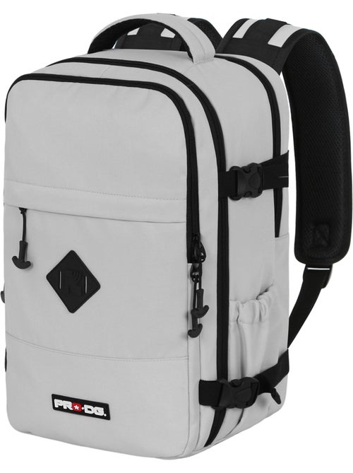 PRO-DG Grey Mochila Mercury 2.0 Viagem Cabine Avião 40x20x25cm, Cinza - Kiabi PRO-DG Grey Mochila Mercury 2.0 Viagem Cabine Avião 40x20x25cm, Cinza - Kiabi