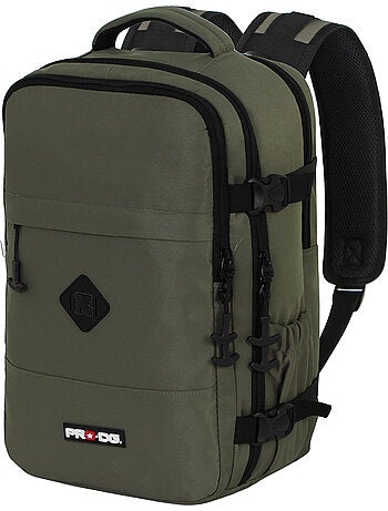PRO-DG Khaki Mochila Mercury 2.0 Viagem Cabine Avião 40x20x25cm, Verde Militar