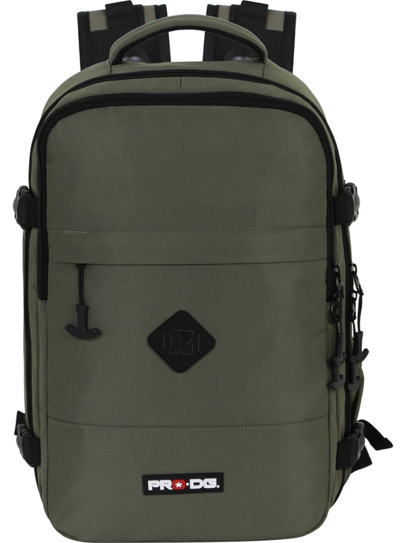 PRO-DG Khaki Mochila Mercury 2.0 Viagem Cabine Avião 40x20x25cm, Verde Militar Verde cáqui - Kiabi