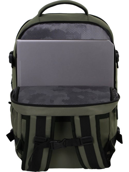 PRO-DG Khaki Mochila Mercury 2.0 Viagem Cabine Avião 40x20x25cm, Verde Militar - Kiabi PRO-DG Khaki Mochila Mercury 2.0 Viagem Cabine Avião 40x20x25cm, Verde Militar - Kiabi