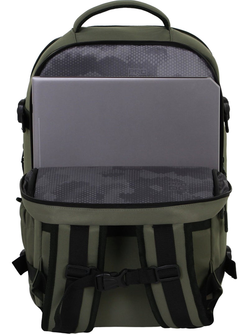 PRO-DG Khaki Mochila Mercury 2.0 Viagem Cabine Avião 40x20x25cm, Verde Militar Verde cáqui - Kiabi