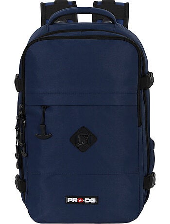 PRO-DG Navy Mochila Mercury 2.0 Viagem Cabine Avião 40x20x25cm, Azul Escuro