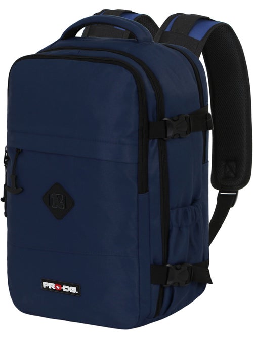 PRO-DG Navy Mochila Mercury 2.0 Viagem Cabine Avião 40x20x25cm, Azul Escuro - Kiabi PRO-DG Navy Mochila Mercury 2.0 Viagem Cabine Avião 40x20x25cm, Azul Escuro - Kiabi