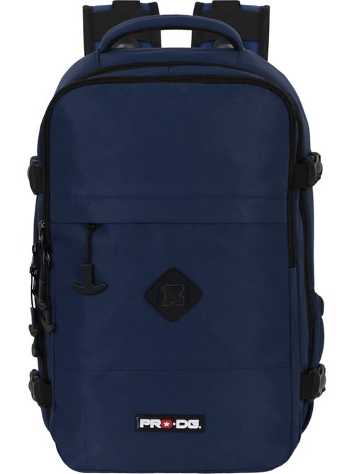 PRO-DG Navy Mochila Mercury 2.0 Viagem Cabine Avião 40x20x25cm, Azul Escuro - Kiabi PRO-DG Navy Mochila Mercury 2.0 Viagem Cabine Avião 40x20x25cm, Azul Escuro - Kiabi