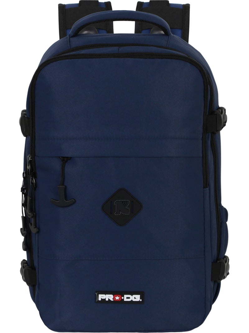 PRO-DG Navy Mochila Mercury 2.0 Viagem Cabine Avião 40x20x25cm, Azul Escuro Azul escuro - Kiabi