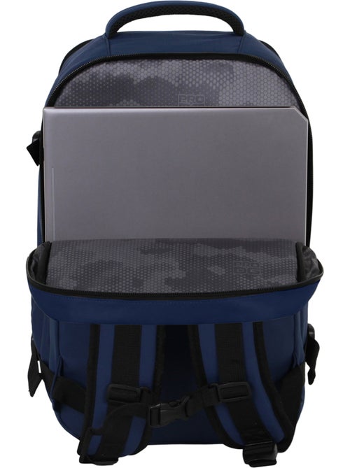 PRO-DG Navy Mochila Mercury 2.0 Viagem Cabine Avião 40x20x25cm, Azul Escuro - Kiabi PRO-DG Navy Mochila Mercury 2.0 Viagem Cabine Avião 40x20x25cm, Azul Escuro - Kiabi