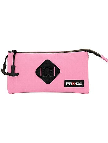 PRO-DG Pink Estojo Triplo Smart, Rosa