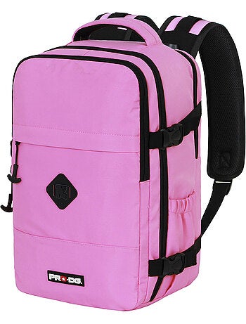 PRO-DG Pink Mochila Mercury 2.0 Viagem Cabine Avião 40x20x25cm, Rosa