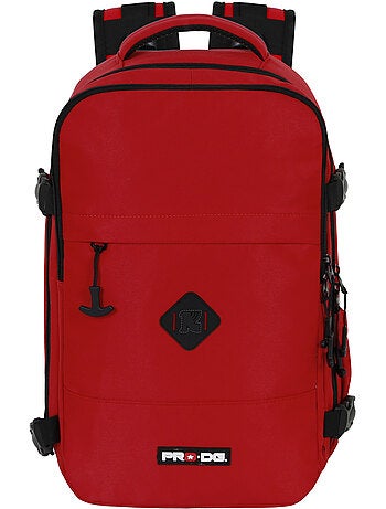 PRO-DG Red Mochila Mercury 2.0 Viagem Cabine Avião 40x20x25cm, Vermelha