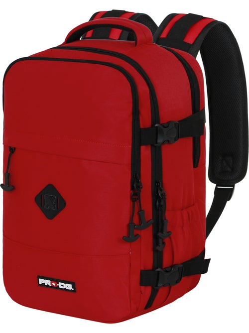 PRO-DG Red Mochila Mercury 2.0 Viagem Cabine Avião 40x20x25cm, Vermelha - Kiabi PRO-DG Red Mochila Mercury 2.0 Viagem Cabine Avião 40x20x25cm, Vermelha - Kiabi