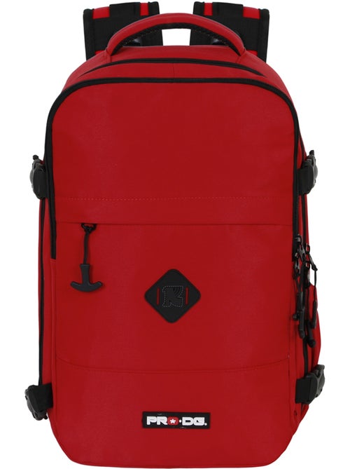 PRO-DG Red Mochila Mercury 2.0 Viagem Cabine Avião 40x20x25cm, Vermelha - Kiabi PRO-DG Red Mochila Mercury 2.0 Viagem Cabine Avião 40x20x25cm, Vermelha - Kiabi