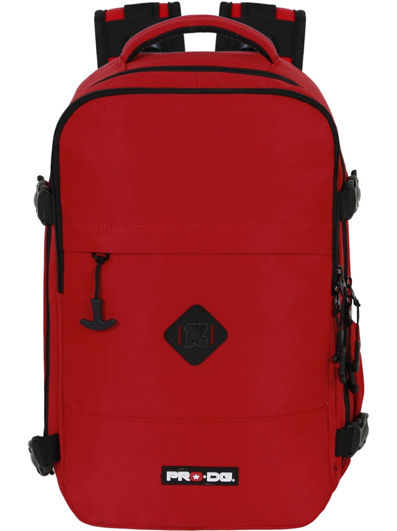 PRO-DG Red Mochila Mercury 2.0 Viagem Cabine Avião 40x20x25cm, Vermelha Vermelho - Kiabi