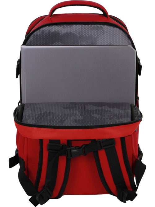 PRO-DG Red Mochila Mercury 2.0 Viagem Cabine Avião 40x20x25cm, Vermelha - Kiabi PRO-DG Red Mochila Mercury 2.0 Viagem Cabine Avião 40x20x25cm, Vermelha - Kiabi