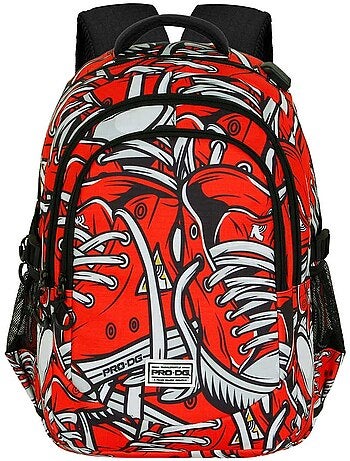 PRO-DG Sneak Mochila Running PLUS, Vermelha