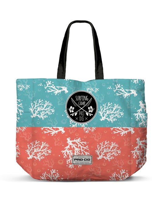 PRO-DG Surfcamp Tote Bag de Compras Shopping FAN Horizontal, Azul - Kiabi PRO-DG Surfcamp Tote Bag de Compras Shopping FAN Horizontal, Azul - Kiabi