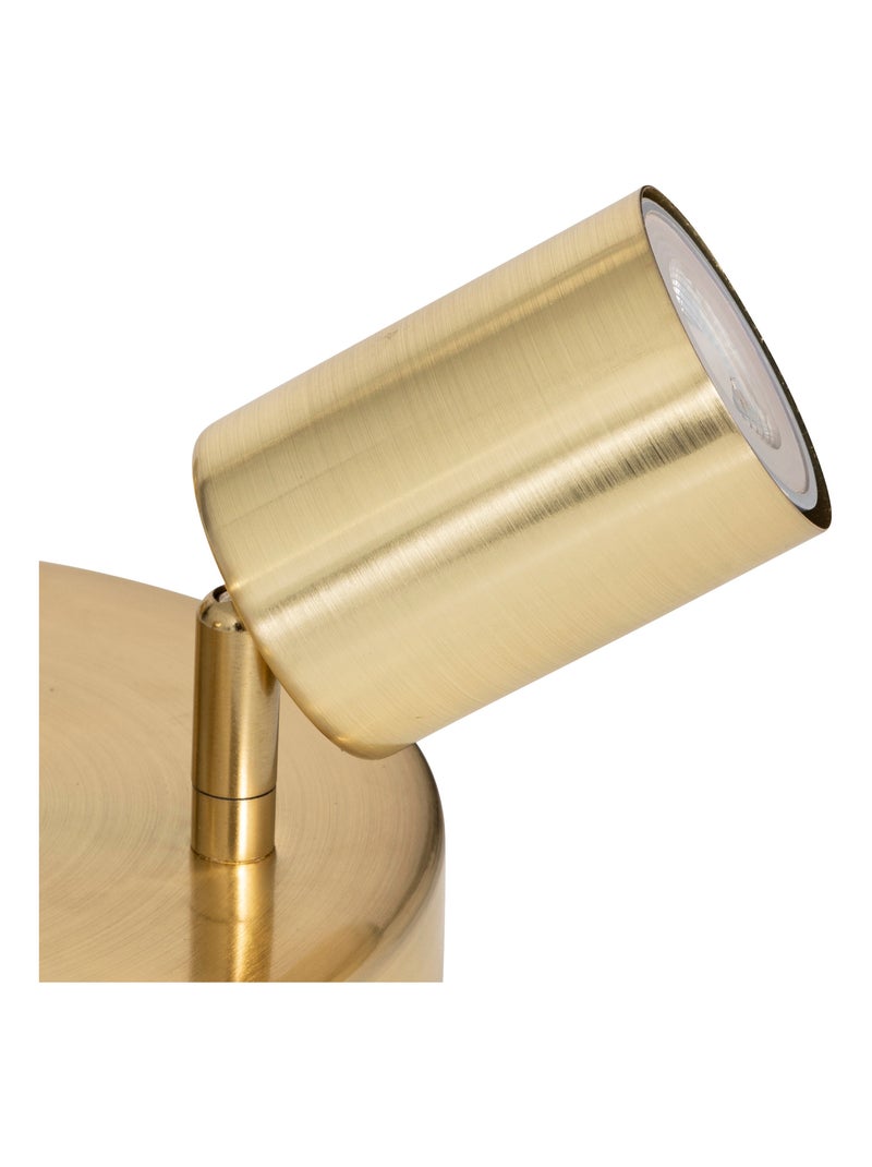 Projetor de teto triplo regulável Dourado/Ouro - Kiabi