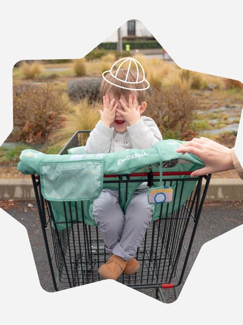 Proteção para assento de carrinho das compras 'Badabulle' - Kiabi
