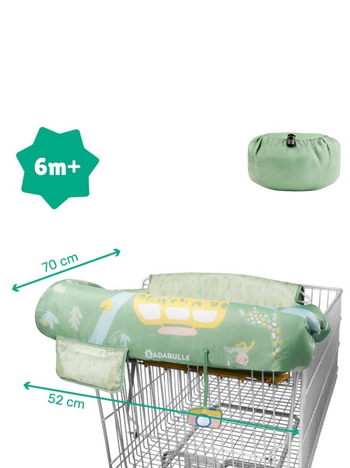 Proteção para assento de carrinho das compras 'Badabulle' - Kiabi