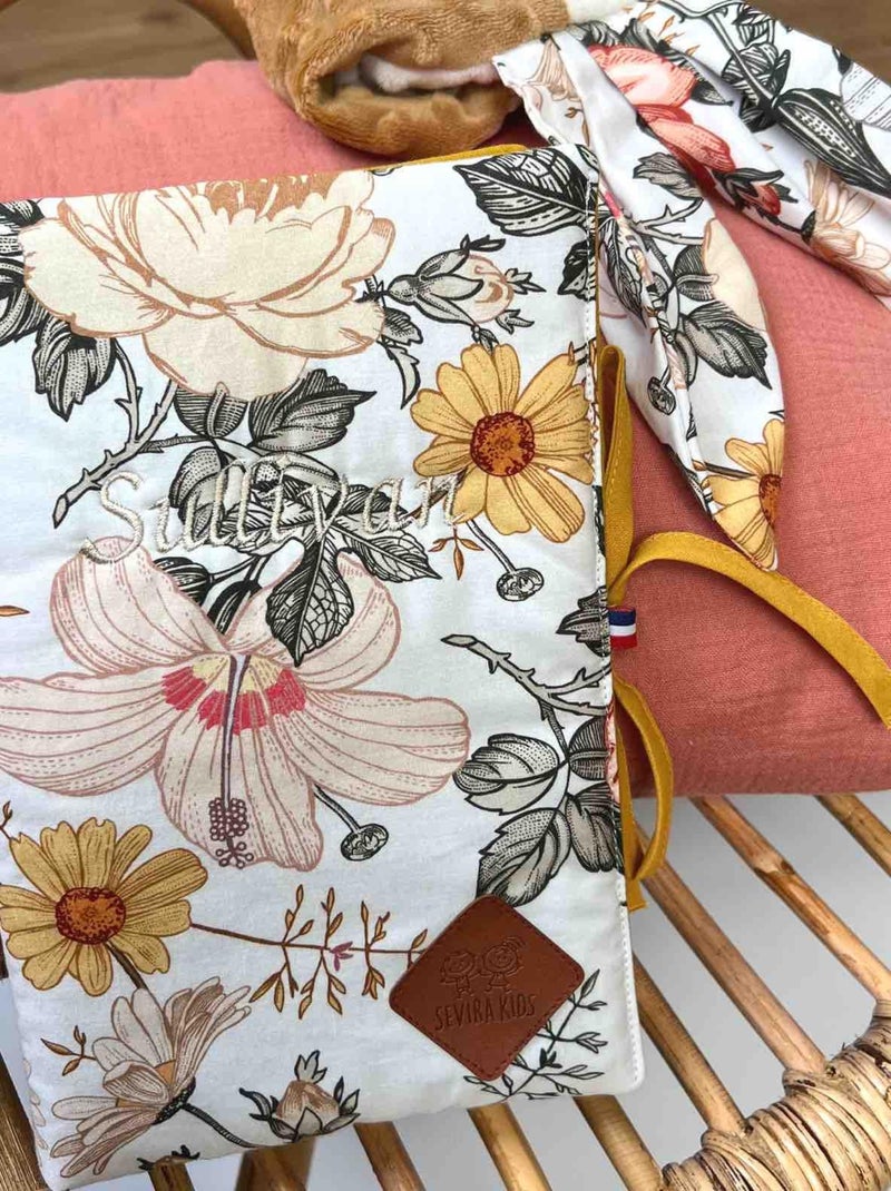 Protetor de caderneta de saúde para bebê em algodão | sevira kids Multicolorido - Kiabi